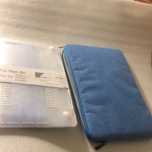 Mac book new pro 13” -scrub shell with slaves / case